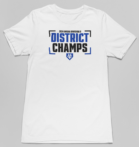 CVCA Baseball 2024 District Champs Tee