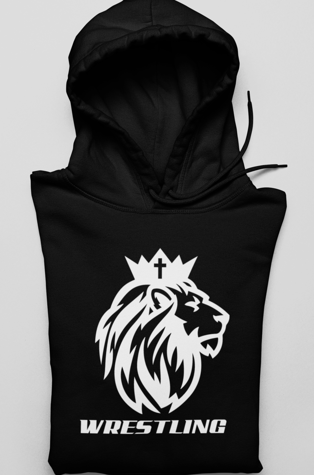 CVCA Wrestling Big Lion Hoodie