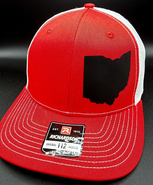 Ohio State Trucker Snapback Hat Mesh Back