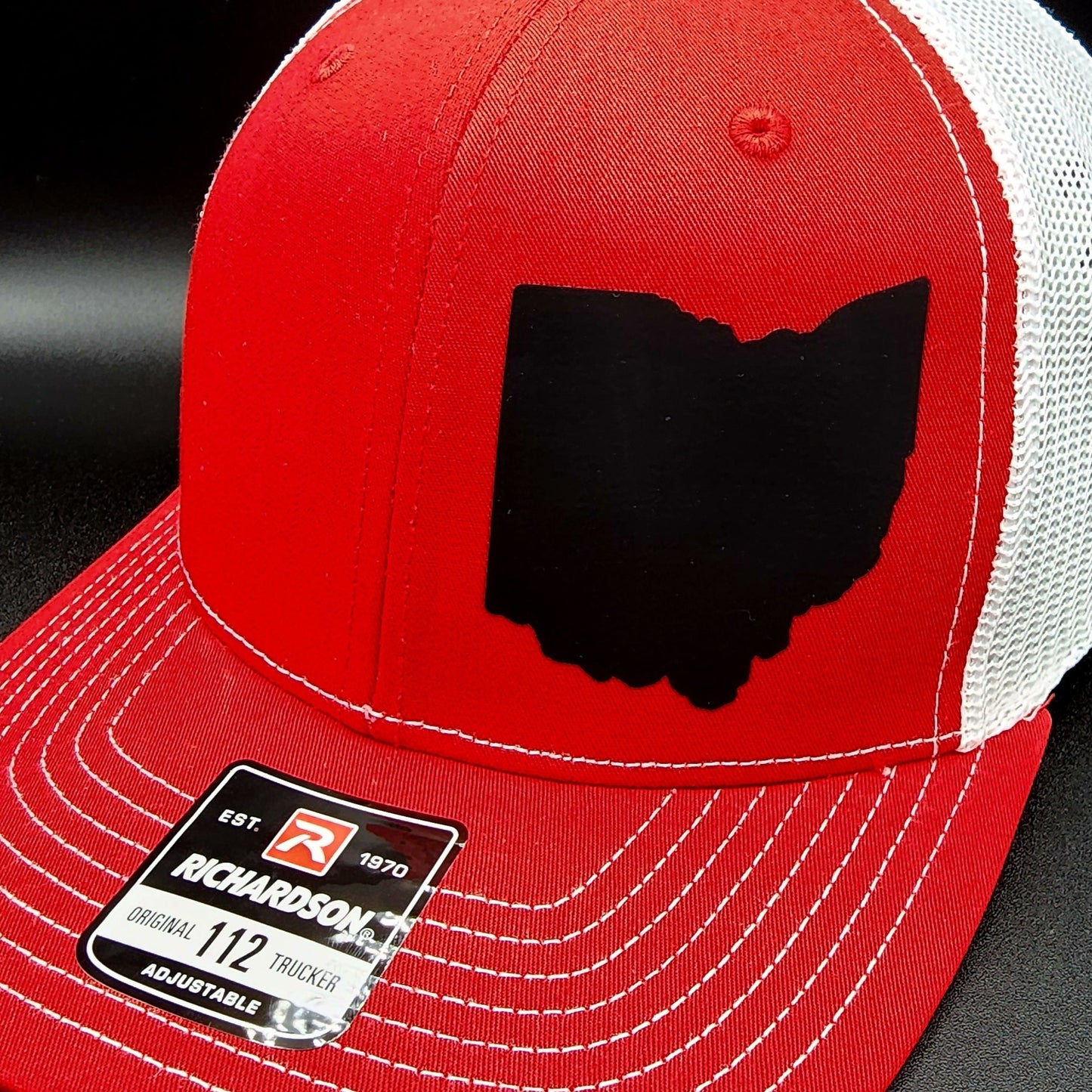 Ohio State Trucker Snapback Hat Mesh Back