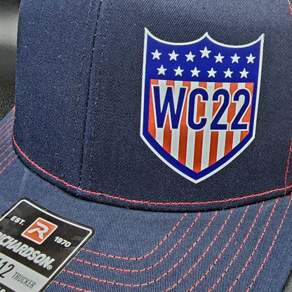 Qatar World Cup 2022, USMNT World Cup Hat, USA World Cup, WC 2022, US Soccer Hat