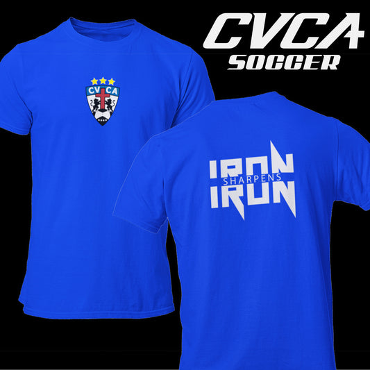 CVCA Iron Sharpens Iron Nike Soccer Tee