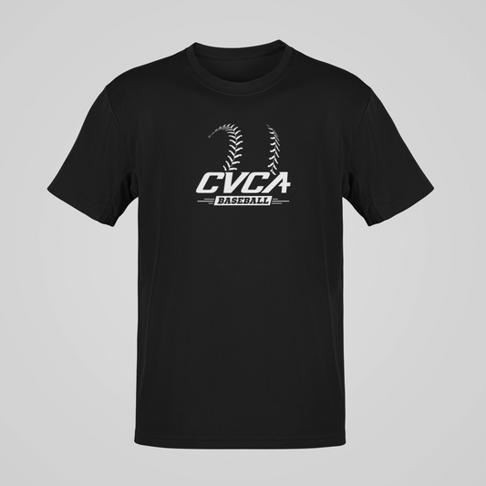 CVCA Baseball Stitches Tee